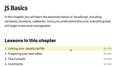 Learn JavaScript