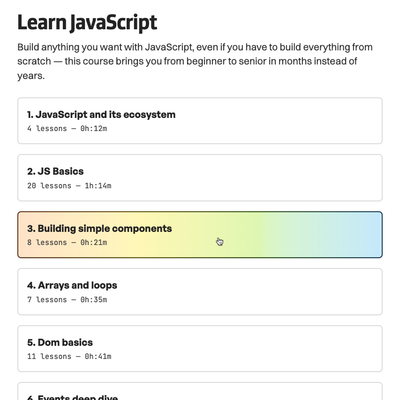 Learn JavaScript